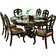 Lark Manor Ceja Piece Extendable Pedestal Dining Set Reviews